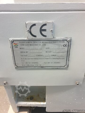 Glass grinding machine Glasschleifmaschine ZXM mit 9 Spindel