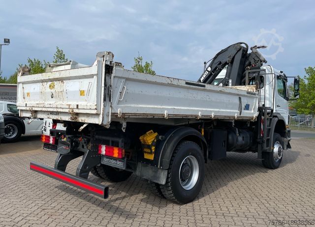 Three-sided tipper truck MERCEDES-BENZ Axor 1833 AK 4x4/ Meiller/ MKG 10m=1t/ Org. 139t