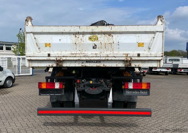 Kipper LKW MERCEDES-BENZ Axor 1833 AK 4x4/ Meiller/ MKG 10m=1t/ Org. 139t