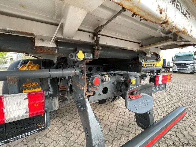 Three-sided tipper truck MERCEDES-BENZ Axor 1833 AK 4x4/ Meiller/ MKG 10m=1t/ Org. 139t