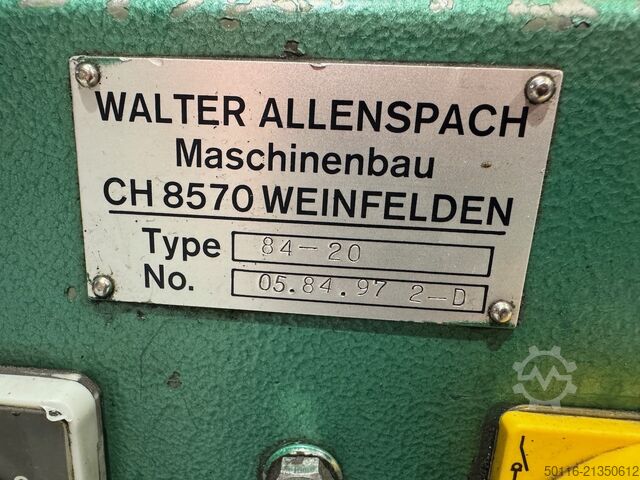 Profile bending machine PBT WALBA 20