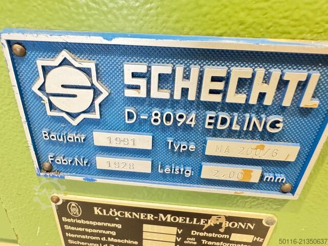 Sheet metal folder Schechtl MA 200/6