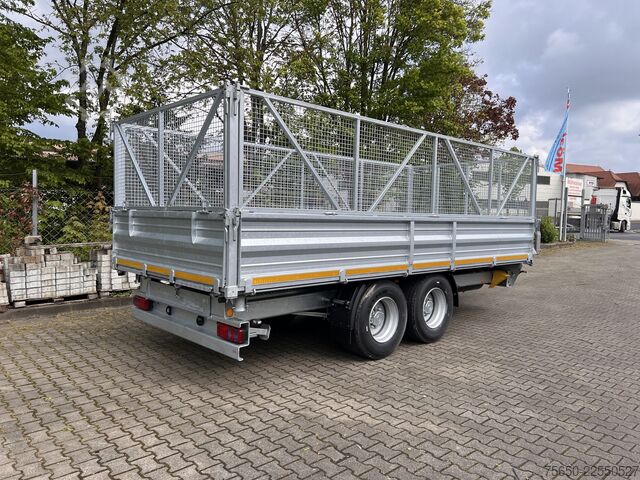 Tipper trailer Möslein TTD 14  5,70 m  14 t Tandem- Kipper Tieflader 5,70 m lang, Breite Reifen-- Neufahrzeug --
