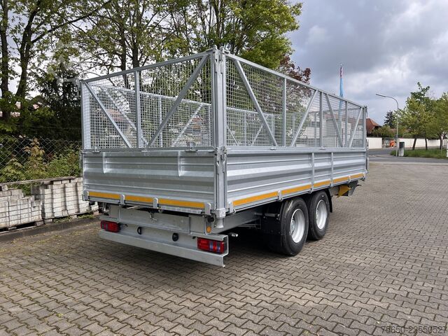 Tipper trailer Möslein TTD 14  5,70 m  14 t Tandem- Kipper Tieflader 5,70 m lang, Breite Reifen-- Neufahrzeug --
