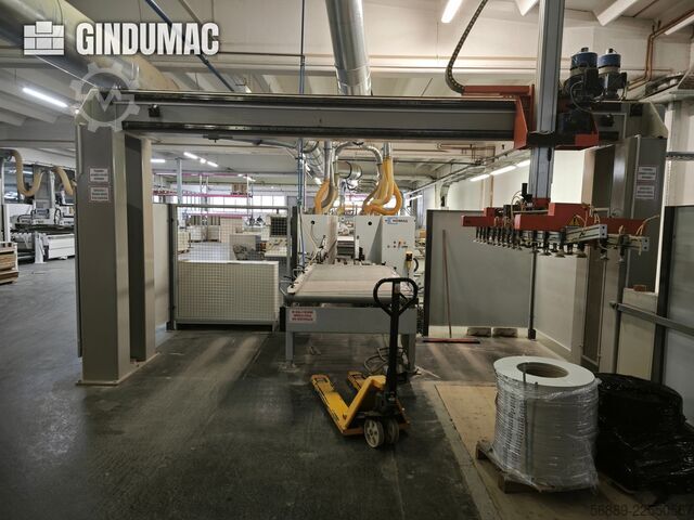 HOMAG WEEKE industrial production line for high-volume panel processing and edge-banding HOMAG WEEKE industrial production line for high-volume panel processing and edge-banding