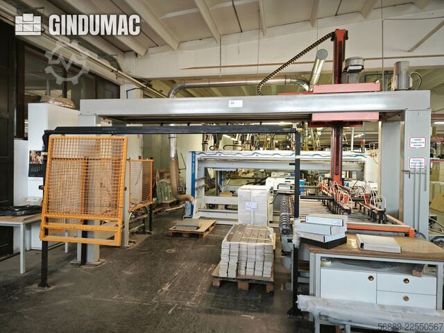 HOMAG WEEKE industrial production line for high-volume panel processing and edge-banding HOMAG WEEKE industrial production line for high-volume panel processing and edge-banding