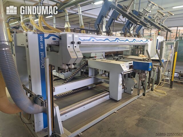 HOMAG WEEKE industrial production line for high-volume panel processing and edge-banding HOMAG WEEKE industrial production line for high-volume panel processing and edge-banding