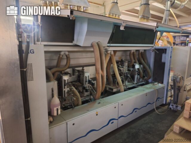 HOMAG WEEKE industrial production line for high-volume panel processing and edge-banding HOMAG WEEKE industrial production line for high-volume panel processing and edge-banding
