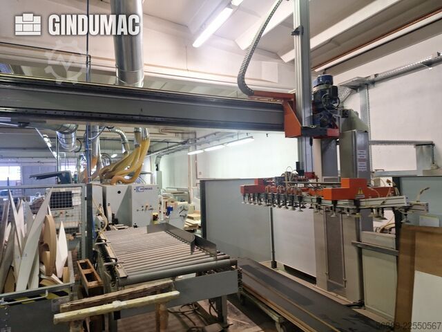 HOMAG WEEKE industrial production line for high-volume panel processing and edge-banding HOMAG WEEKE industrial production line for high-volume panel processing and edge-banding