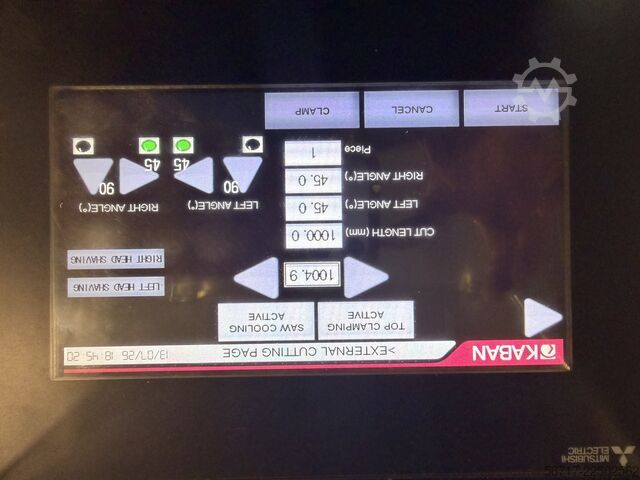 Automatische Doppelgehrungssäge KABAN AC2045