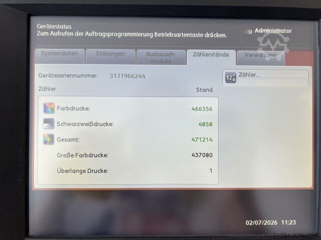 Digitaldruckmaschine Xerox Versant 180