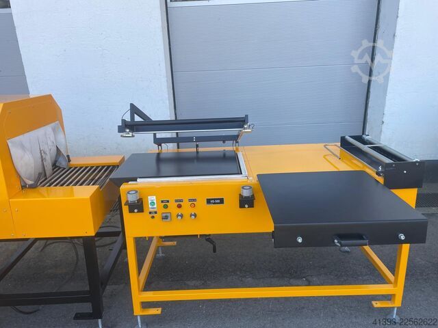 Winkelschweisser + Schrumpftunnel AVC Sealing Solutions HS500 + KT1000