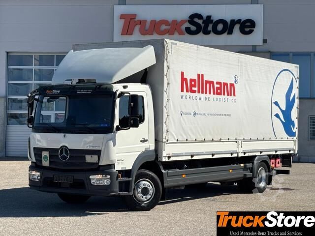 LKW mit Pritsche & Plane  Atego 1524 L