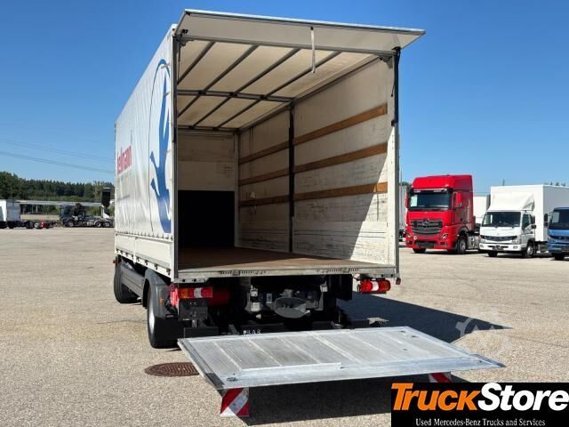 LKW mit Pritsche & Plane  Atego 1524 L