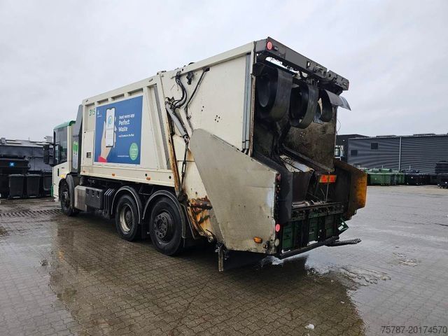 Garbage truck MERCEDES-BENZ 2629, 2 Kammern Euro 6 Filter