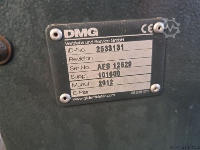 Extraction system for DMU 125 P DMG AFS 12629