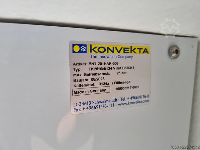Refrigerated/freezer transport (delivery van) Mercedes-Benz Vito 114 CDI Koelwagen Konvekta -5' C ST 230V E...