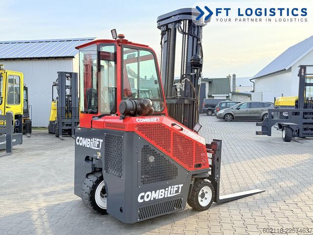 4-way forklift Combilift CB3000 DIESEL FULL CABIN TRIPLEX 6550