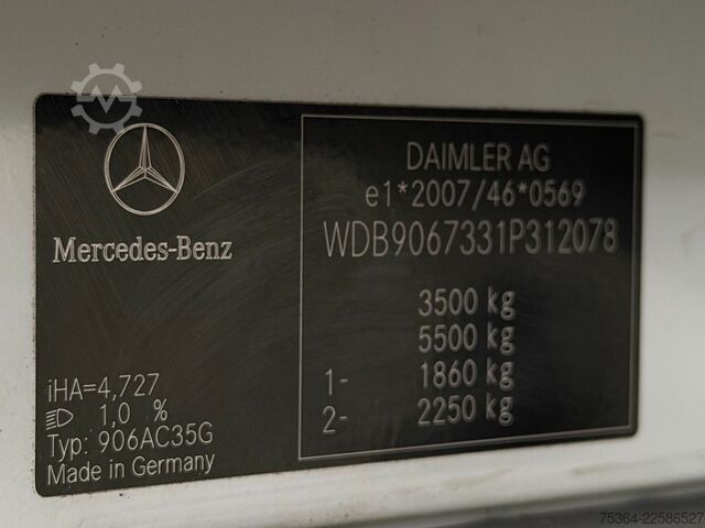 Kleinbus MERCEDES-BENZ Sprinter 316 ERDGAS/CNG 9 Sitze Klima Euro 6