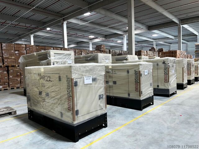 Diesel Generator 20 kVA Super Silent Newpower Generator GmbH NWK22 Plus
