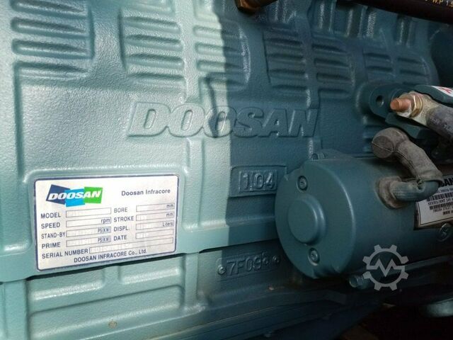 Emergency generator 300kVA Doosan engine Newpower Generator Doosan Motor NWK330 Stromerzeuger Notstromaggregat