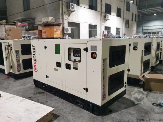 NWK44 emergency generator 32kW 40kVA Newpower 32kW 40kVA Notstromaggregat NWK44 Stromaggregat mit Schallschutz