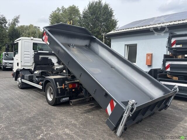 Abrollkipper Transporter man TGL 8.190 BL City Abrollkipper , 2 x AHK sofort verfügbar!