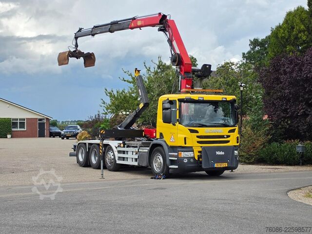 Hook arm system Scania P450 8x2!!KRAAN/HAAK!! EX GEMEENTE!!EURO6!!