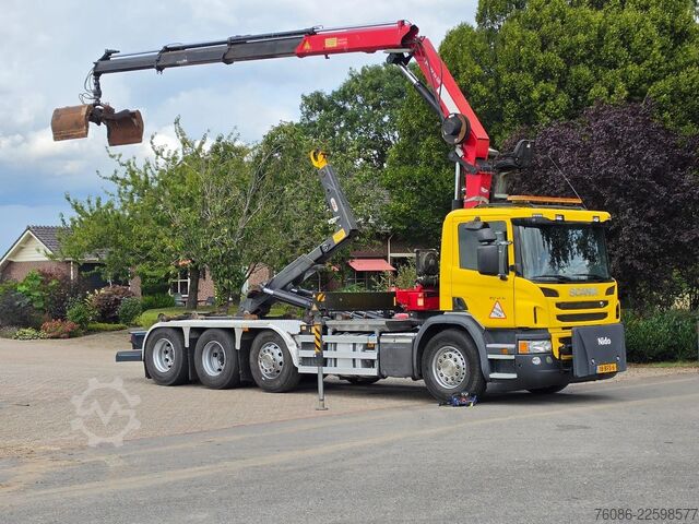 Hook arm system Scania P450 8x2!!KRAAN/HAAK!! EX GEMEENTE!!EURO6!!