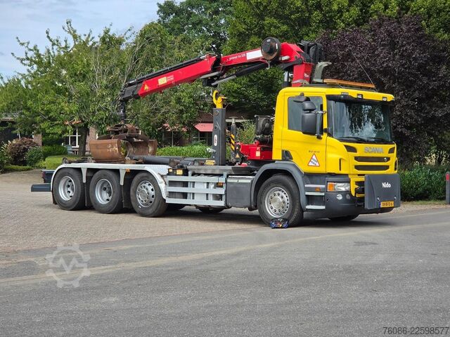 Hook arm system Scania P450 8x2!!KRAAN/HAAK!! EX GEMEENTE!!EURO6!!