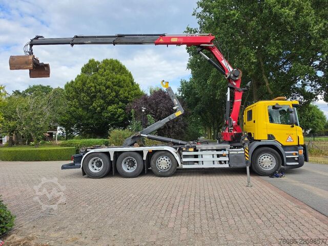 Hook arm system Scania P450 8x2!!KRAAN/HAAK!! EX GEMEENTE!!EURO6!!