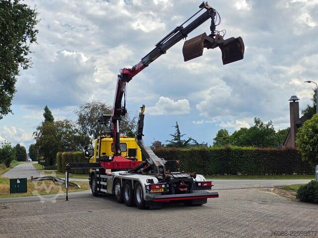 Hook arm system Scania P450 8x2!!KRAAN/HAAK!! EX GEMEENTE!!EURO6!!