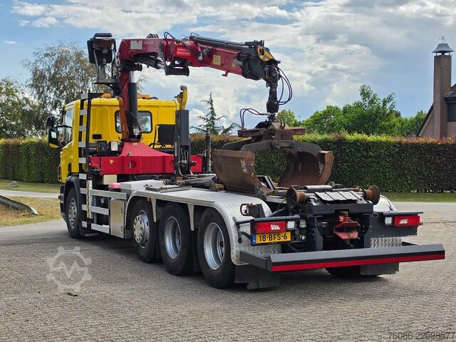 Hook arm system Scania P450 8x2!!KRAAN/HAAK!! EX GEMEENTE!!EURO6!!