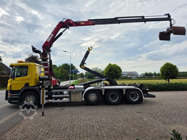 Hook arm system Scania P450 8x2!!KRAAN/HAAK!! EX GEMEENTE!!EURO6!!