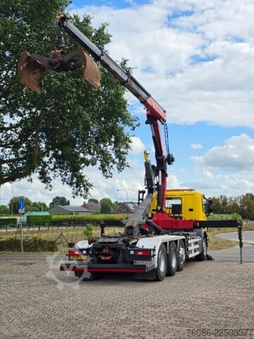 Hakenarmsystem Scania P450 8x2!!KRAAN/HAAK!! EX GEMEENTE!!EURO6!!
