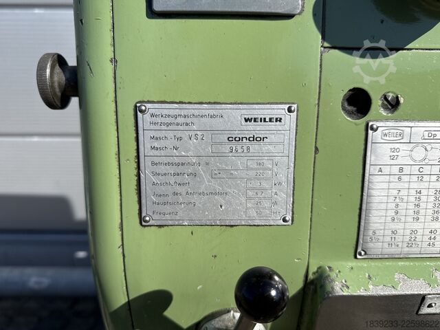 CNC-Drehmaschine WEILER Condor VS 2