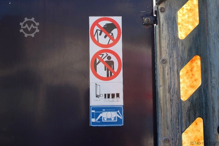 Refuse collection vehicle DAF CF 75 .250 + euro 5 + 6X2