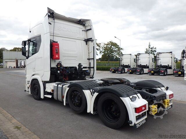 Schwerlast LKW/SZM SCANIA R 500 A6x2/4LB New/Ret./2xTank/Vollluft/70to GGW