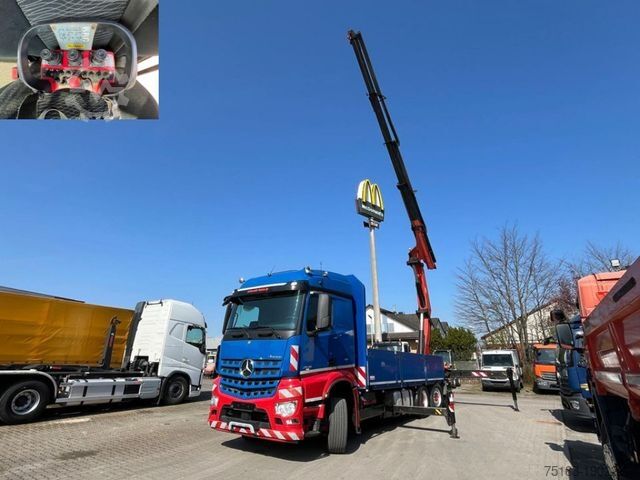 LKW mit Pritsche (offen) MERCEDES-BENZ Arocs 2545 6x4 HAD Pritsche Heckkran PK 41002