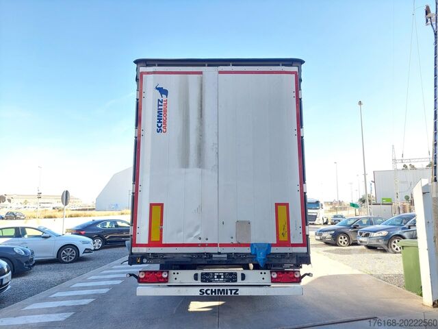 Box semitrailer SCHMITZ CARGOBULL SCS24/L Varios