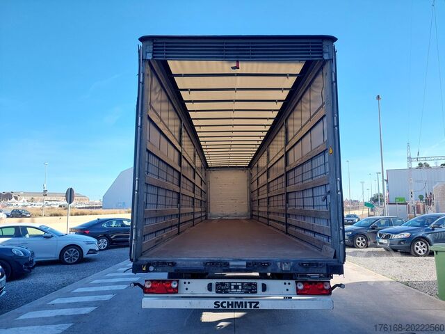 Box semitrailer SCHMITZ CARGOBULL SCS24/L Varios