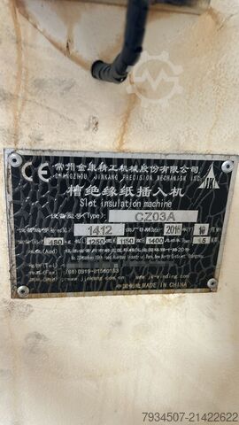 71-90 type electric motor productio line Changzhou Jinkang precision Coil winding  RX02