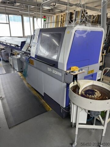 Swiss-type cnc lathe STAR SR20 RIII