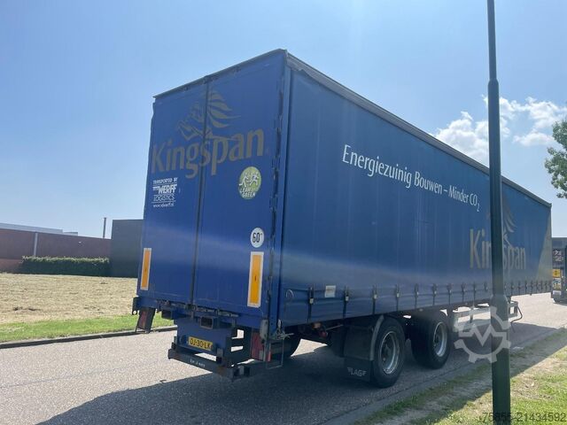 Curtain sided LAG Kooiaap / Steering axle / Lift-Axle