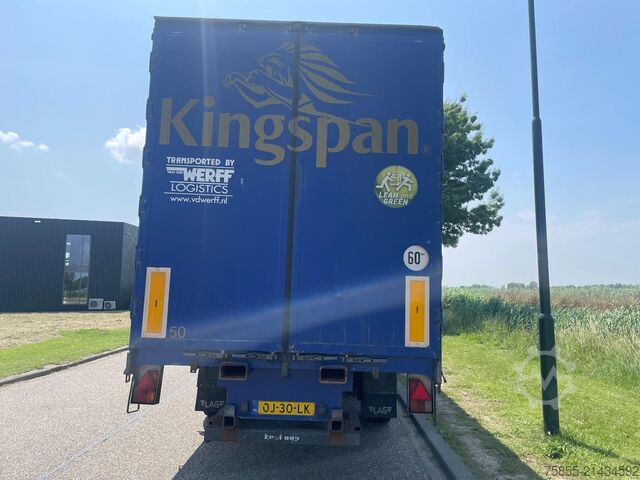 Curtain sided LAG Kooiaap / Steering axle / Lift-Axle