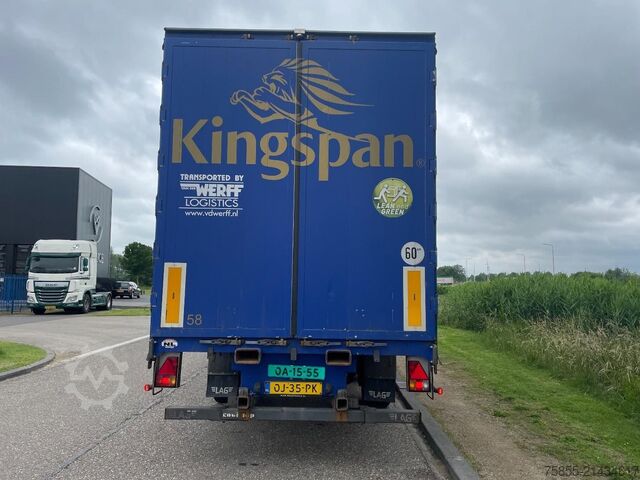 Curtain sided LAG Kooiaap / Steering axle / Lift-Axle