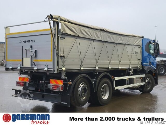 Tipper truck Iveco S-Way 420 6x2, Lenk-, Liftachse