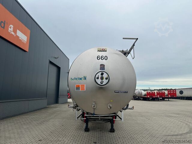 Lebensmitteltanker Magyar SRMAGD LEBENSMITTEL / 31.000L / 3 KAMMER / LEER...