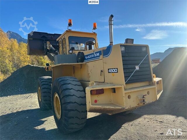 Wheel loader Volvo BM 4500 wheel loader w/ scale and bucket. WATCH VIDEO