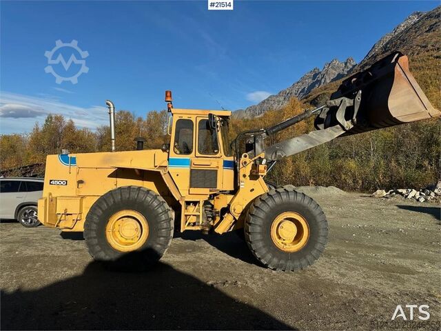 Wheel loader Volvo BM 4500 wheel loader w/ scale and bucket. WATCH VIDEO